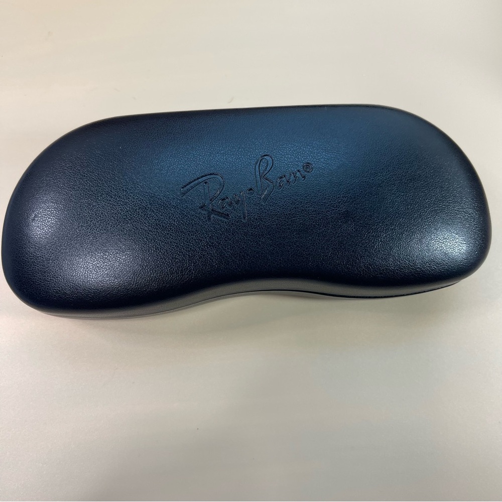 Ray Ban Hard Black Snap Clam Shell Sunglass Case BoxP